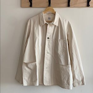 Or slow natural light denim jacket